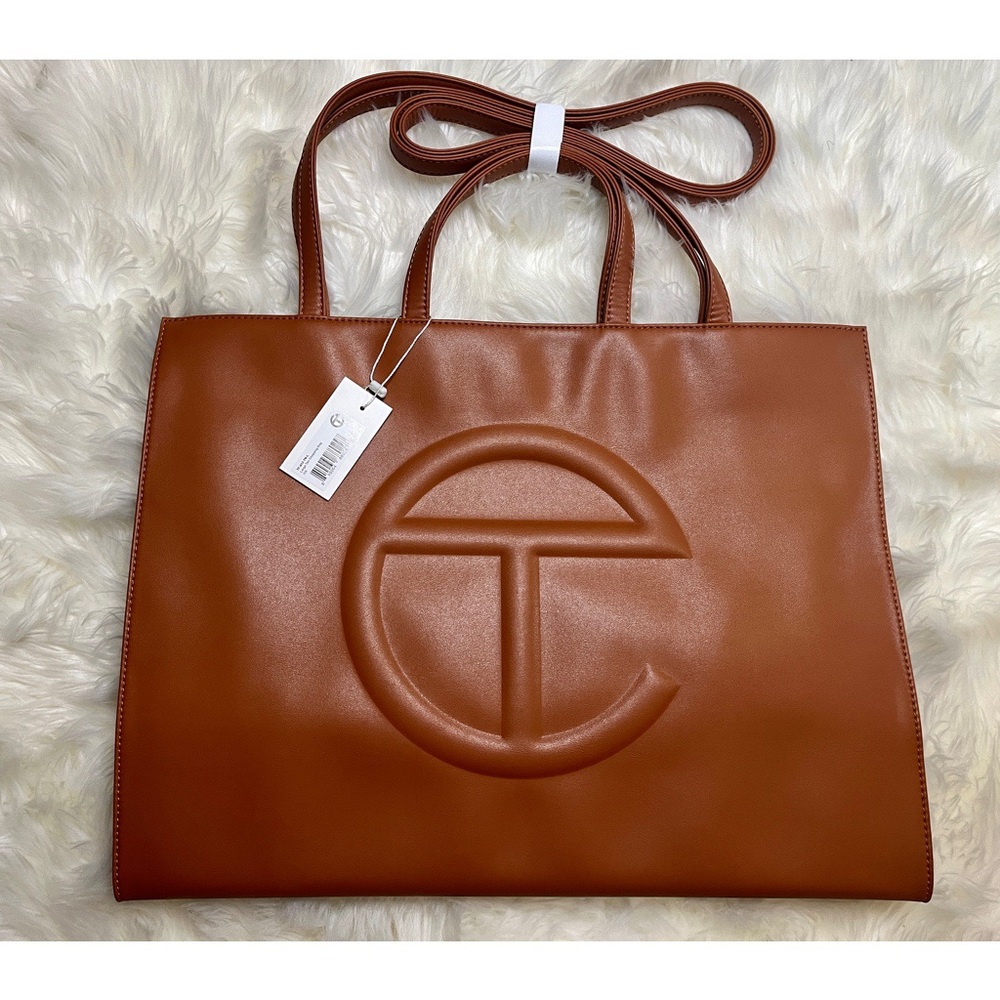 Telfar Large Tan Shopping Pan